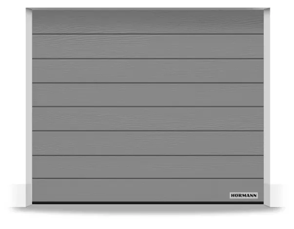 HORMANN PUERTA DE GARAJE SECCIONAL LPU-42 ANCHO X ALTO WOODGRAIN ACANALADO M INCLUIDO MOTORIZACIÓN
