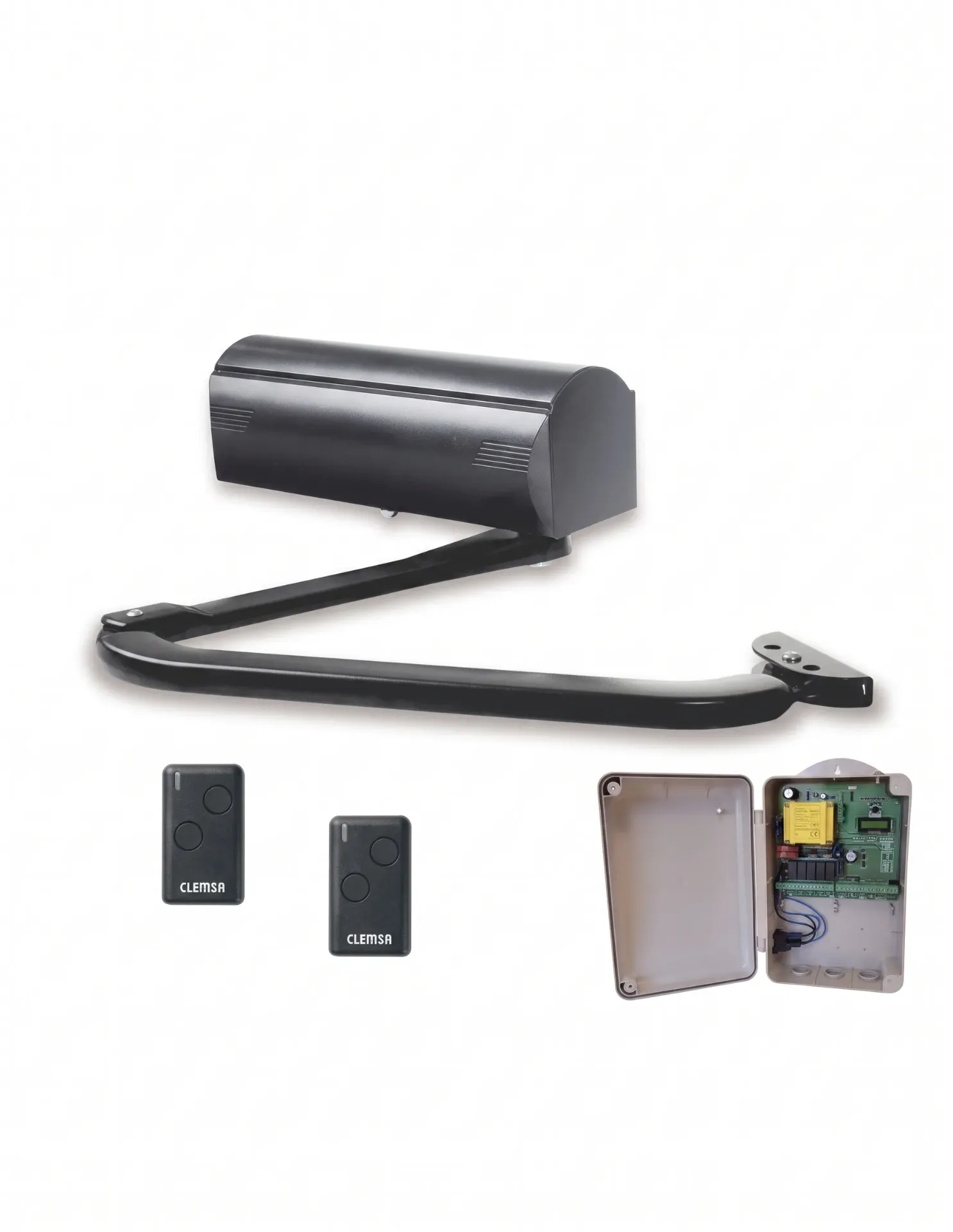 KIT MOTOR AA 7002 B CLEMSA PARA PUERTAS 1 HOJA ABATIBLE HASTA 3M.