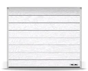 Hormann Puerta de Garaje Seccional Renomatic Acababo Woodgrain [ancho]mm x [alto]mm, acanalado M, [color] Automatismo Prolift con 2 emisores incluidos En Stock